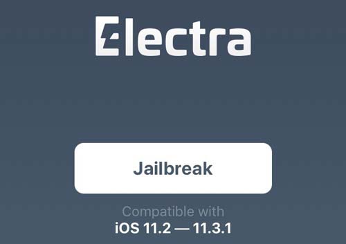 Jailbreak iOS 11 com aplicativo electra
