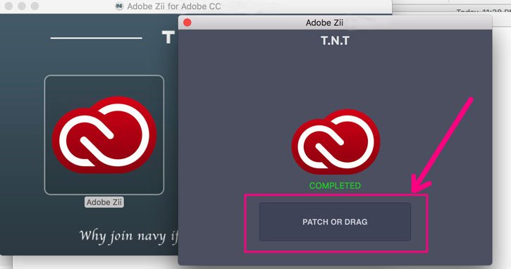 Download grátis do patch Adobe Zii
