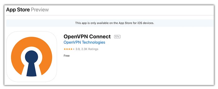 Instalando OpenVPS no iOS