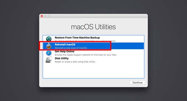 How to Reinstall MacOSX with Internet Recovery