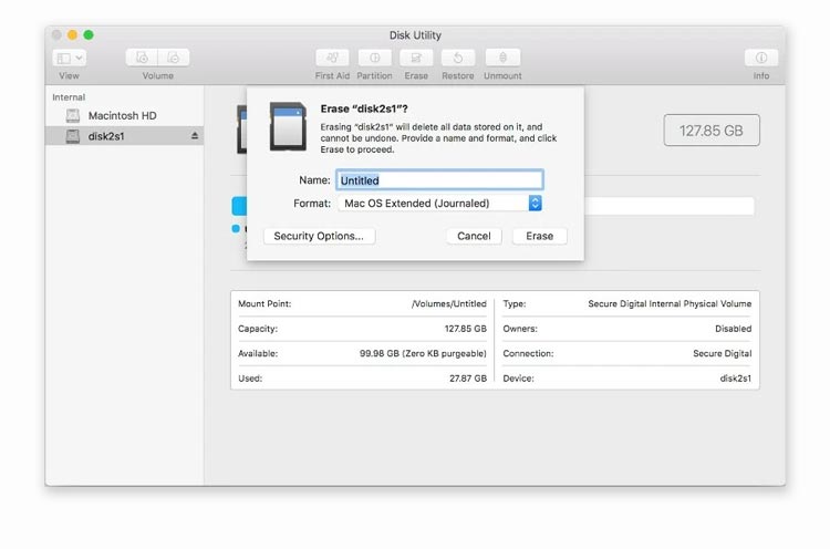 Cara Format Flashdisk MacOS