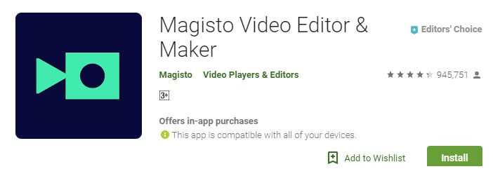 Baixe o mais recente aplicativo gratuito de edição de vídeo Magisto para Android