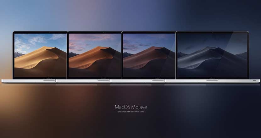 O mais recente Mac OS MacOS Mojave