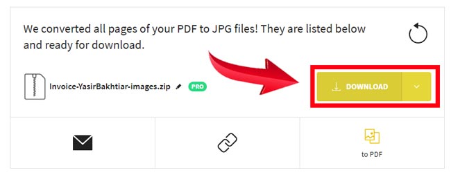 Converta PDF JPG online gratuitamente