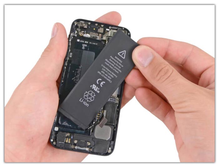 Uma bateria danificada causa superaquecimento do smartphone