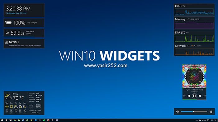 Baixe o Rainmeter Windows 10
