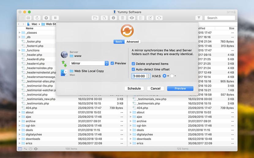 Download de software FTP gostoso para Mac