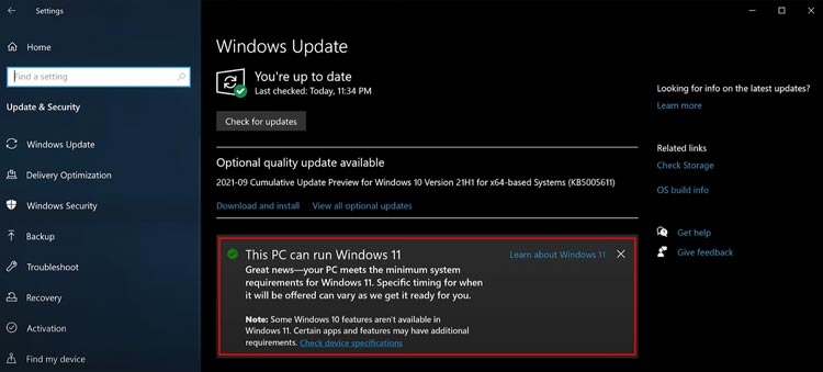 Tutorial de atualização original mais recente do Windows 11