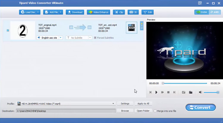 Tipard Video Converter Ultimate Full Crackeado Download grátis