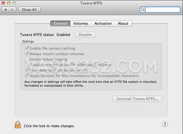 Baixe Tuxera NTFS para Mac Full Crackeado