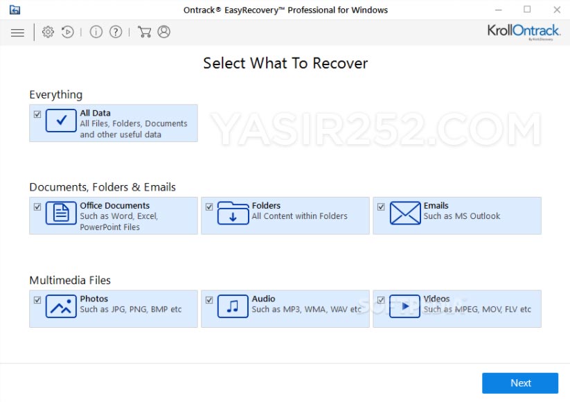 Baixe Ontrack Easy Recovery Versão Completa Técnico Profissional v12.0 Yasir252