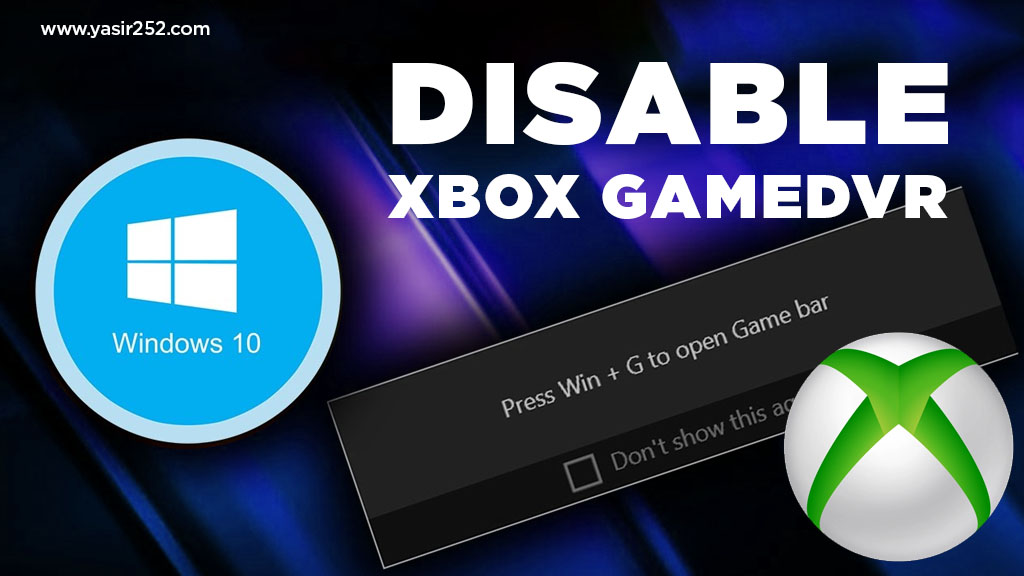 Cara Mematikan Xbox Game DVR Windows 10
