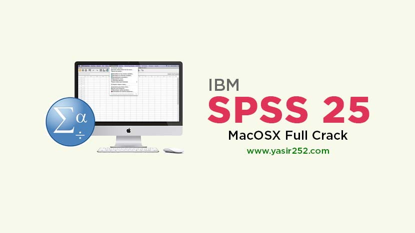 IBM SPSS 25 Mac Full Version