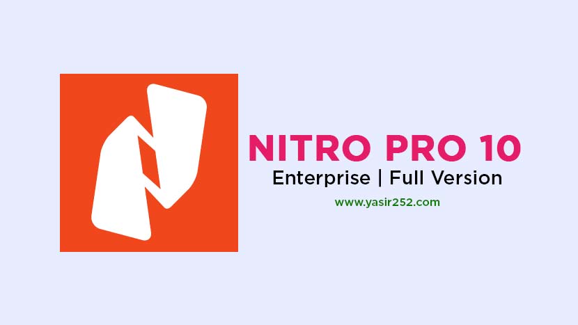 Nitro Pro 10 Download Full Crack 64 Bit PDF Editor